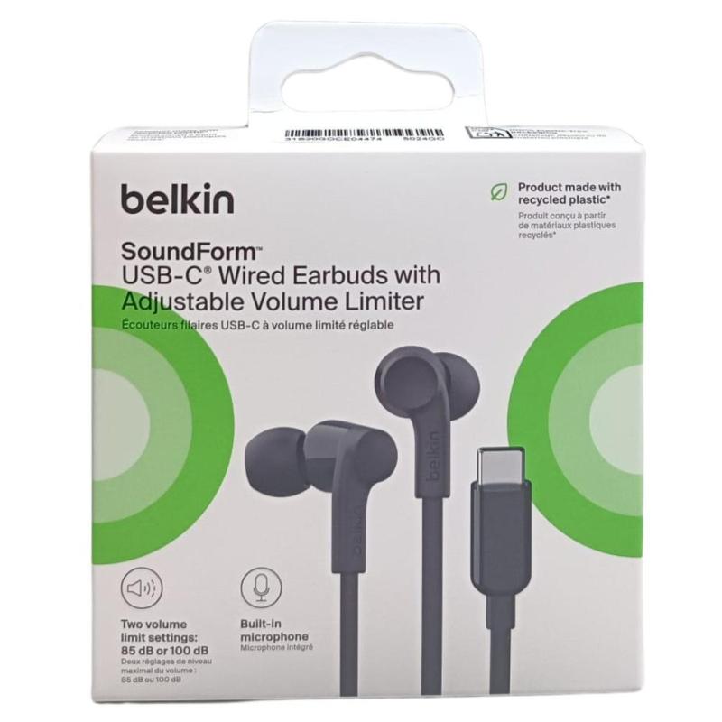 Auriculares belkin g3h0002hqbkv2 negro