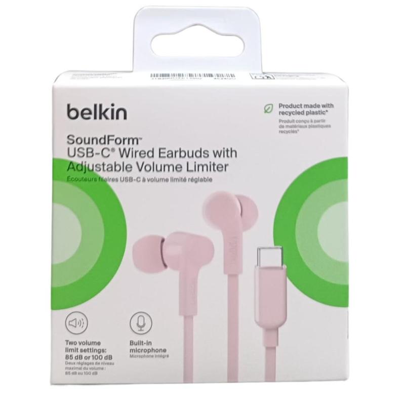 Auriculares belkin g3h0002hqpkv2 rosa