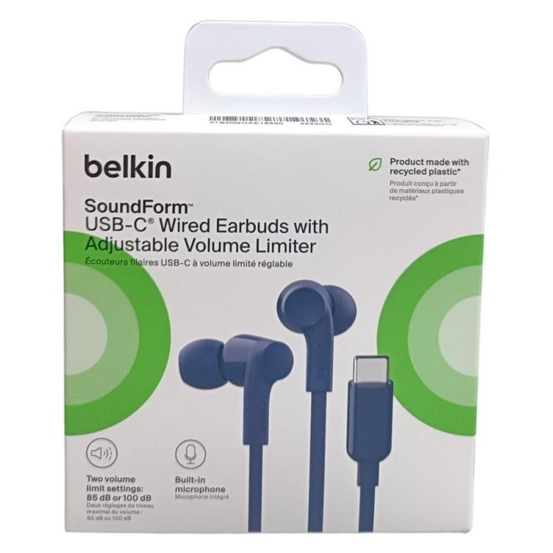 Auriculares belkin g3h0002hqblv2 azul