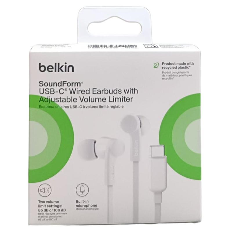 Auriculares belkin g3h0002hqwhv2 blanco