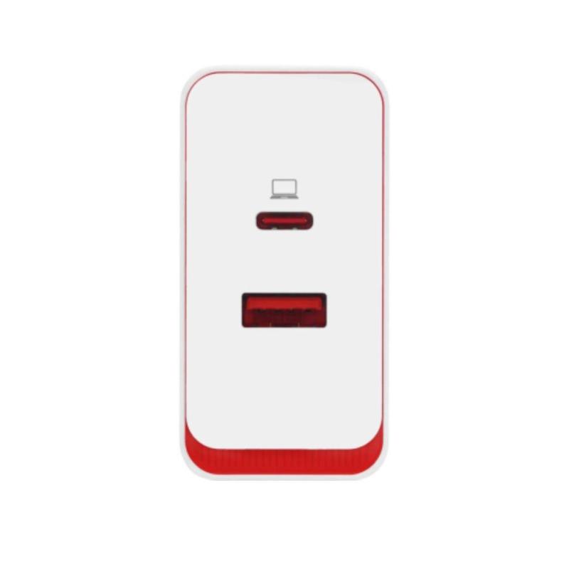 Cargador one plus supervoc 100w 1xusb tipo c 1x usb tipo a blanco