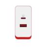 Cargador one plus supervoc 100w 1xusb tipo c 1x usb tipo a blanco