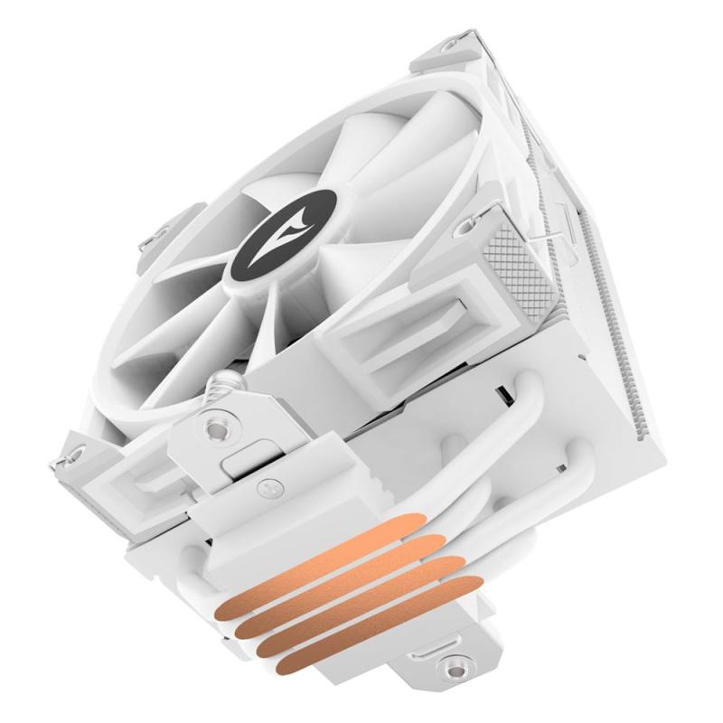 Ventilador cpu sharkoon a40 rgb 120mm blanco