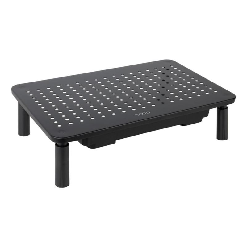 Elevador soporte de monitor tooq tqmr087 negro