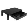 Elevador soporte de monitor tooq tqmmpd02 multiusos con cajon