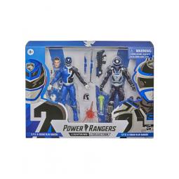 Spd blue ranger a & blue ranger b pack 2 figuras 15 cm power rangers lightning collection - Imagen 1