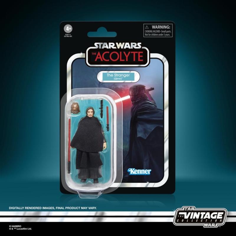Figura hasbro star wars the acolyte the stranger (qimir)