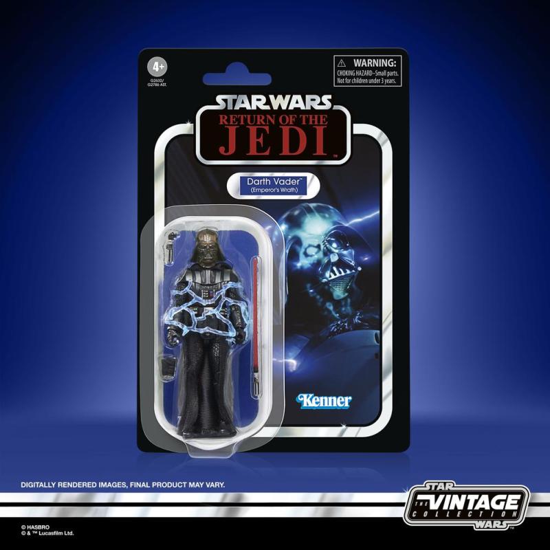 Figura hasbro star wars return of the jedi darth vaderr (emperor's wrath)