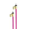 Cable usb tipo c intenso 1.65m - macho - macho - rosa