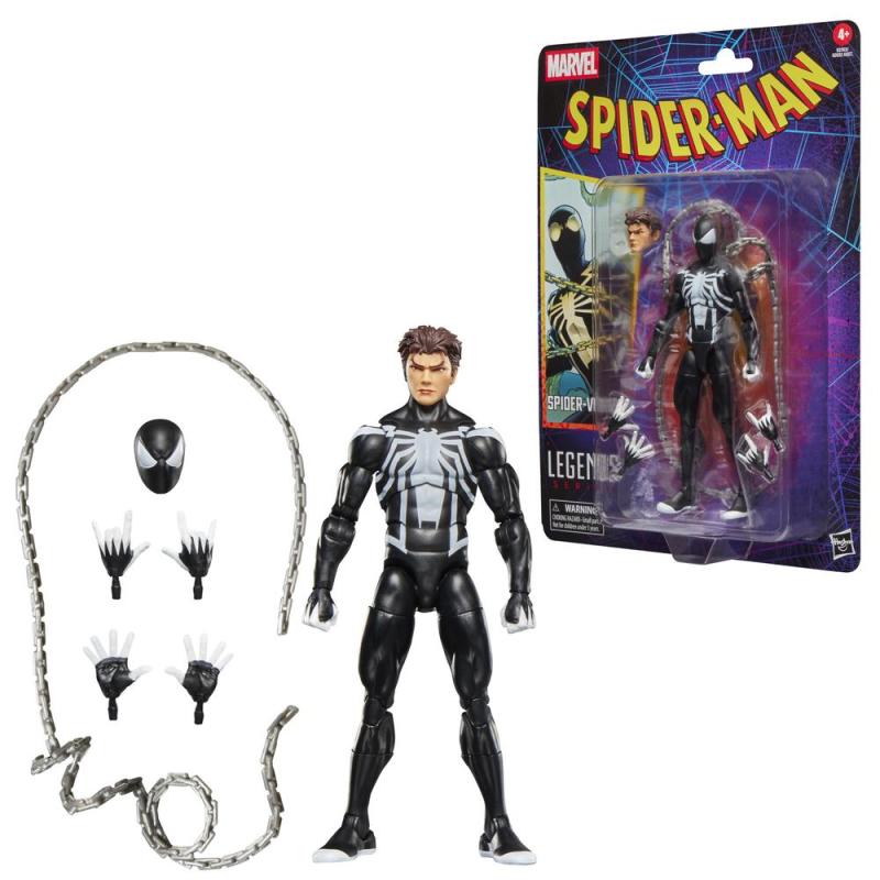 Figura hasbro marvel legends series spider - man spider - venom