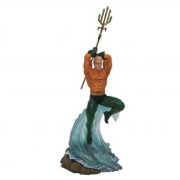 Aquaman pvc diorama estatua 23 cm dc comic gallery aquaman - Imagen 1