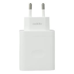 Cargador oppo supervooc 33w usb tipo a blanco