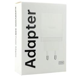 Cargador oppo supervooc 33w usb tipo a blanco