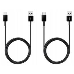 Cable usb tipo c a usb tipo a samsung 1.5m - macho - macho - negro 2 unidades