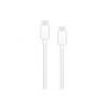 Cable usb tipo c oppo 1m - macho - macho - blanco