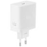 Cargador oppo supervooc 67w usb tipo a blanco + cable usb tipo c a usb tipo a