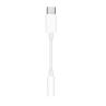 Adaptador usb tipo c a jack 3.5mm samsung 8cm - macho - hembra - blanco