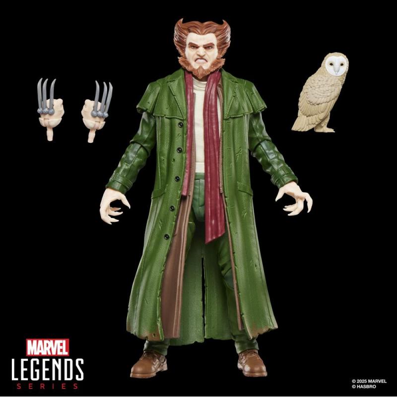 Figura hasbro marvel legends series spider - man marvel's owl