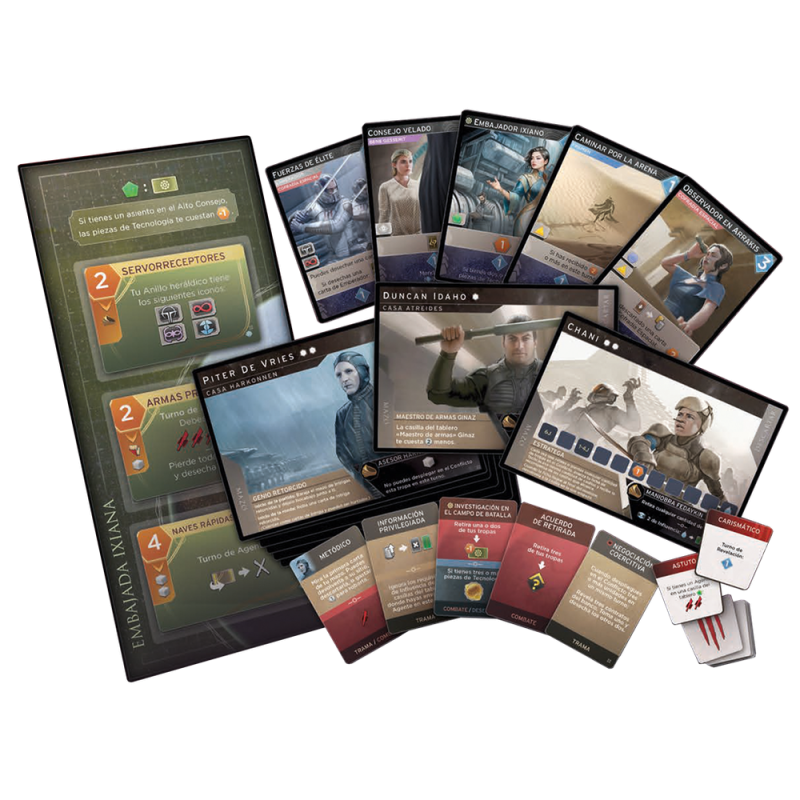 Juego de mesa dune imperium: linajes