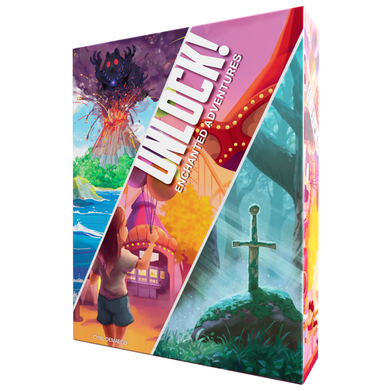 Juego de mesa unclock! enchanted adventures