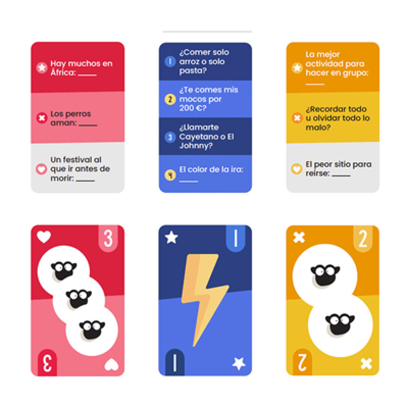 Juego de mesa holy sheep