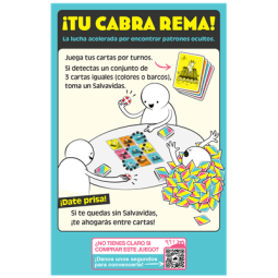 Juego de mesa ¡tu cabra rema!