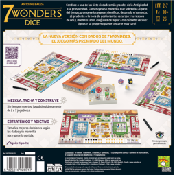 Juego de mesa 7 wonders dice