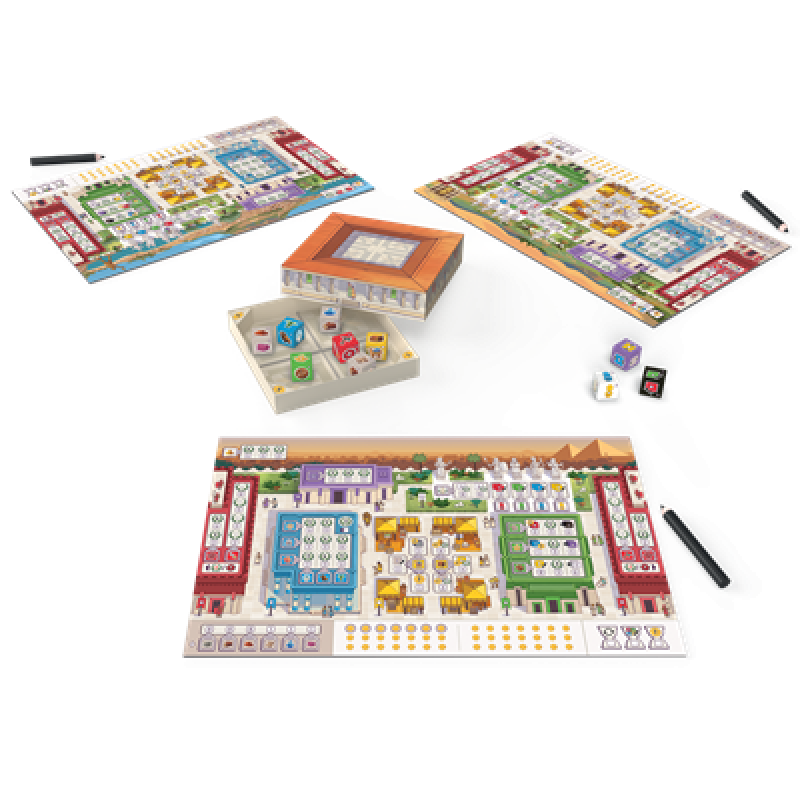Juego de mesa 7 wonders dice