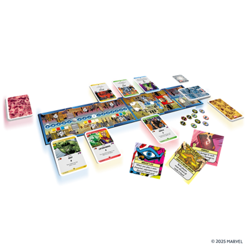 Juego de mesa marvel ¡escaramuza! en new york