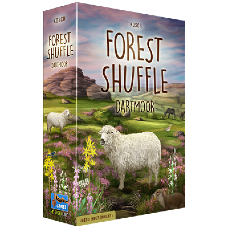 Juego de mesa forest shuffle dartmoor