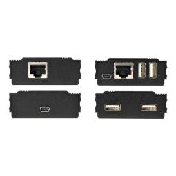 Hub extensor startech rj45 4x usb tipo a 1x usb tipo b