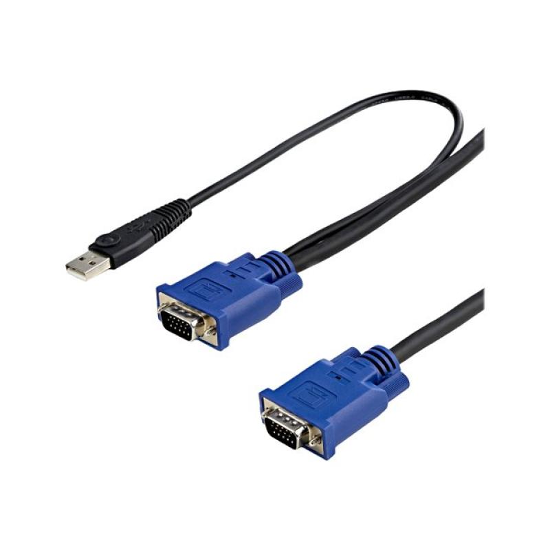 Cable vga a vga - usb 2.0 startech 3.05m - macho - macho - negro
