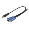 Cable vga a vga - usb 2.0 startech 3.05m - macho - macho - negro