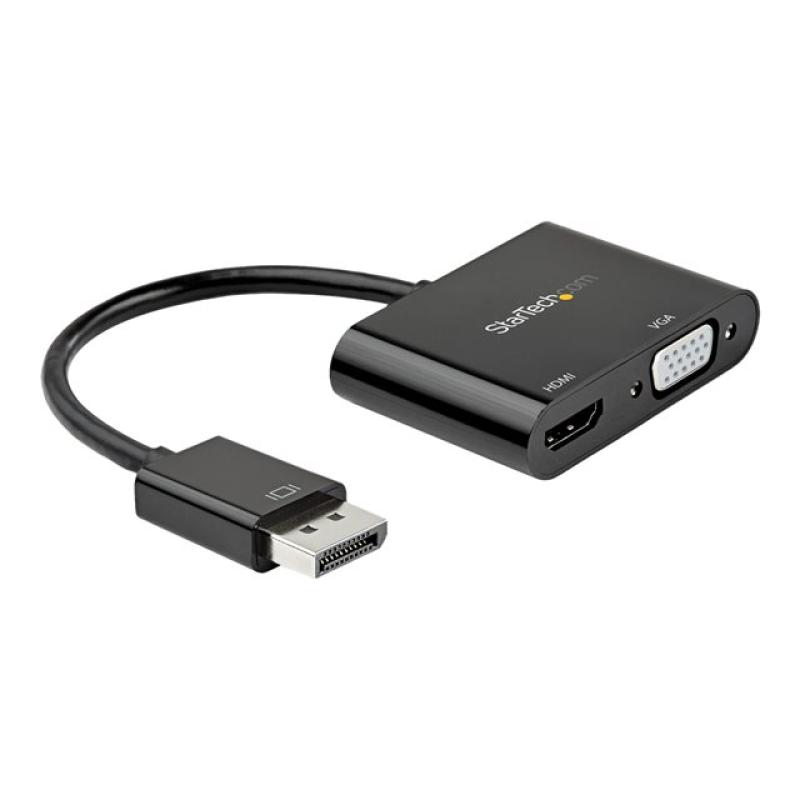 Adaptador dp a hdmi - vga startech macho - hembra