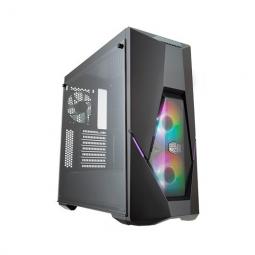 Caja ordenador gaming atx coolermaster masterbox k500 argb negro cristal templado - 2xven 120mm argb - 1xven 120mm - Imagen 1
