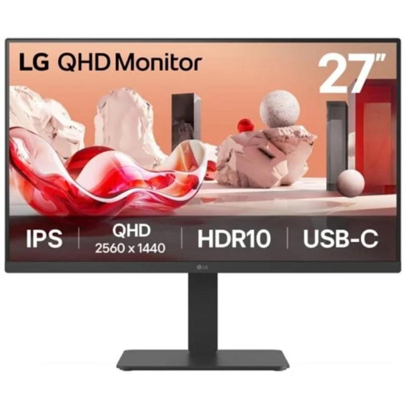 Monitor lg 27ba65qb - b 27 pulgadas qhd 100hz