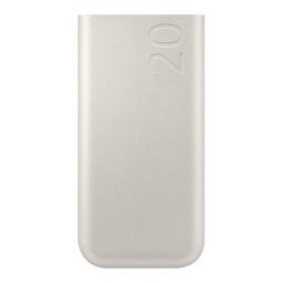 Bateria externa powerbank samsung 20000mah 45w beige