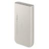 Bateria externa powerbank samsung 20000mah 45w beige