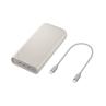 Bateria externa powerbank samsung 20000mah 45w beige