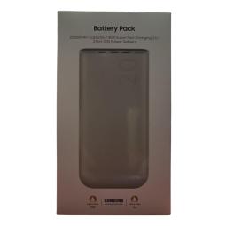 Bateria externa powerbank samsung 20000mah 45w beige