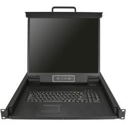 Consola kvm startech de montaje en rack de servidores 19 pulgadas