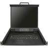 Consola kvm startech de montaje en rack de servidores 19 pulgadas