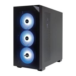 Caja ordenador gaming unykach revelat mesh atx argb cristal templado negra