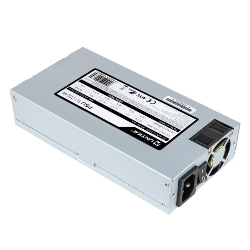 Fuente alimentacion unykach flex 1u atx 250w