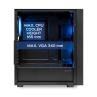 Caja ordenador gaming unykach revelat mesh compact edition atx argb cristal templado negra