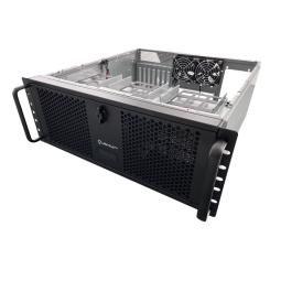Caja rack unykach 4u 19 pulgadas plata
