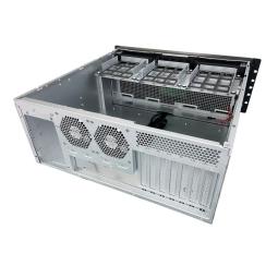Caja rack unykach 4u 19 pulgadas plata