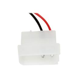 Adaptador sata startech 0.5m - macho - hembra - rojo