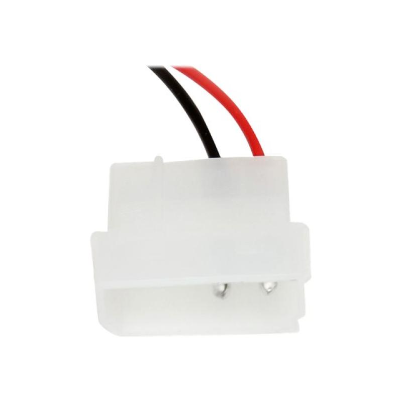 Adaptador sata startech 0.5m - macho - hembra - rojo