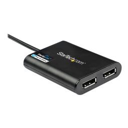 Adaptador usb 3.0 a dp 4k uhd startech 0.30m - macho - hembra - negro